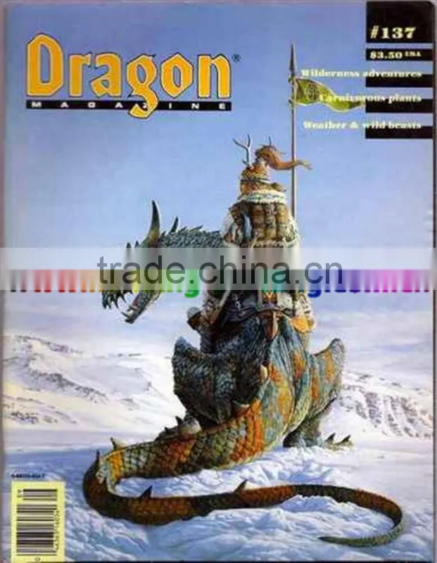Economic 4C Matte Paper Printed Magazines
