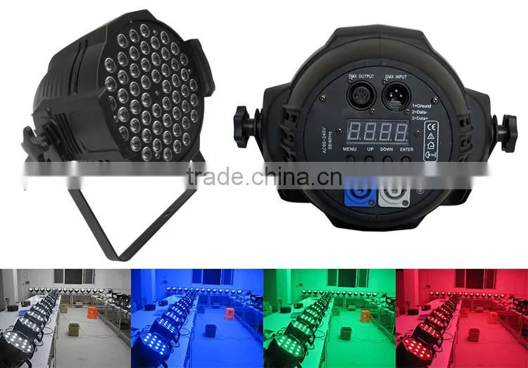 Best price 54*3W RGBW led stage light