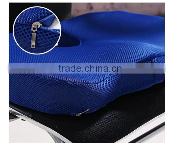 Comfort Foam Coccyx Seat Cushion for Lower Back, Helps With Sciatica Back Pain