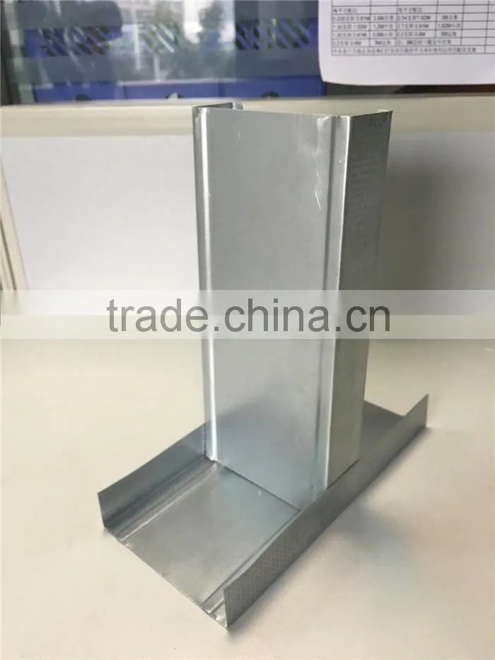 hot sales drywall Perfiles Paral base 6 y base 9 Canal base 6 y base 9