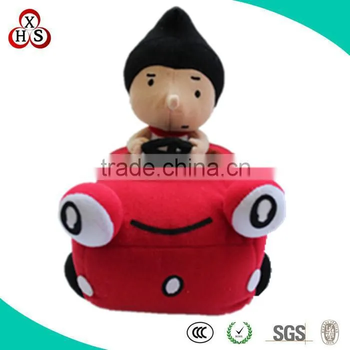 New Design Wholesale Custom Stuffed Plush Child Car Toy