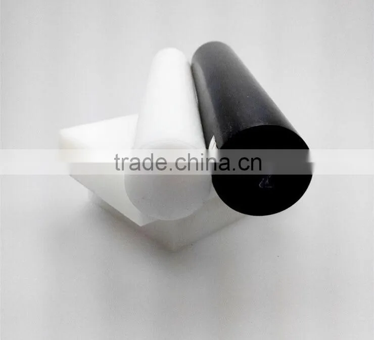 High quality black and white plastic acetal rod