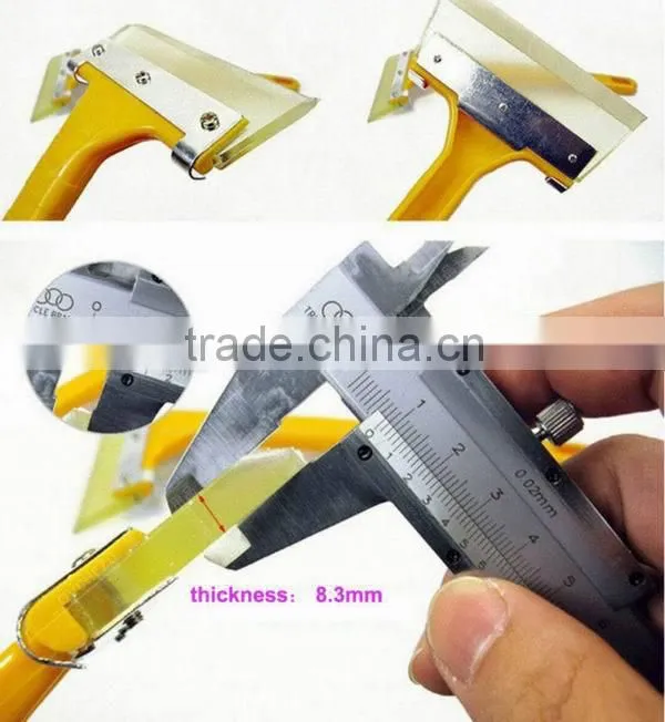 5"Durable plastic handle car squeegee scraper for automobile vinyl wrap film