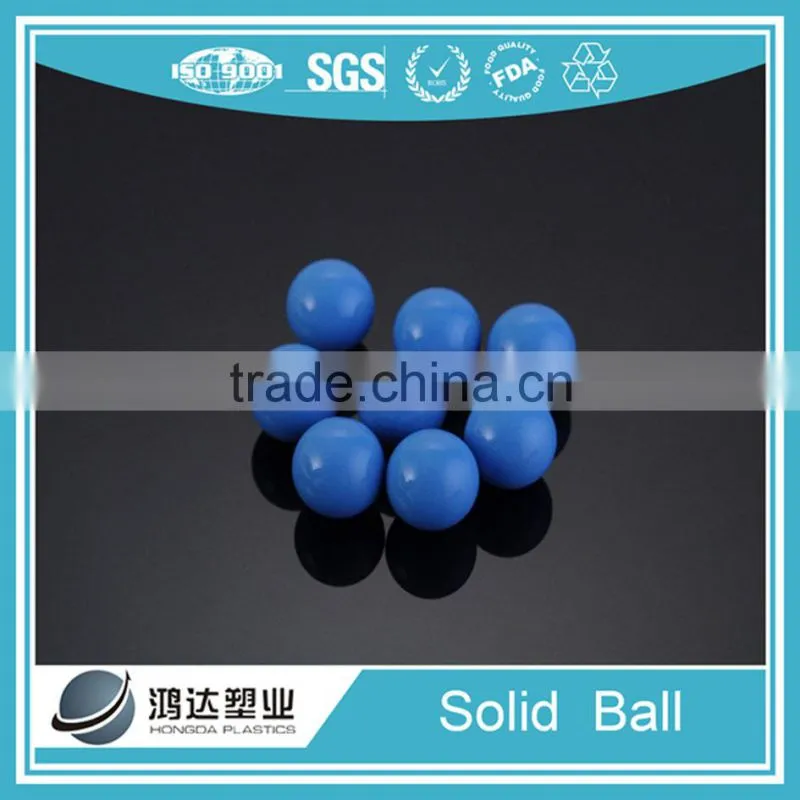 2" hollow plastic colored ball