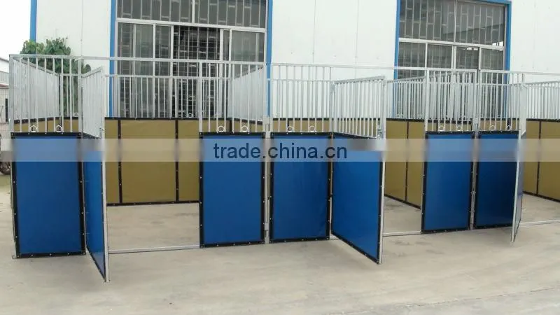 Galvanized or PVC horse stable frame
