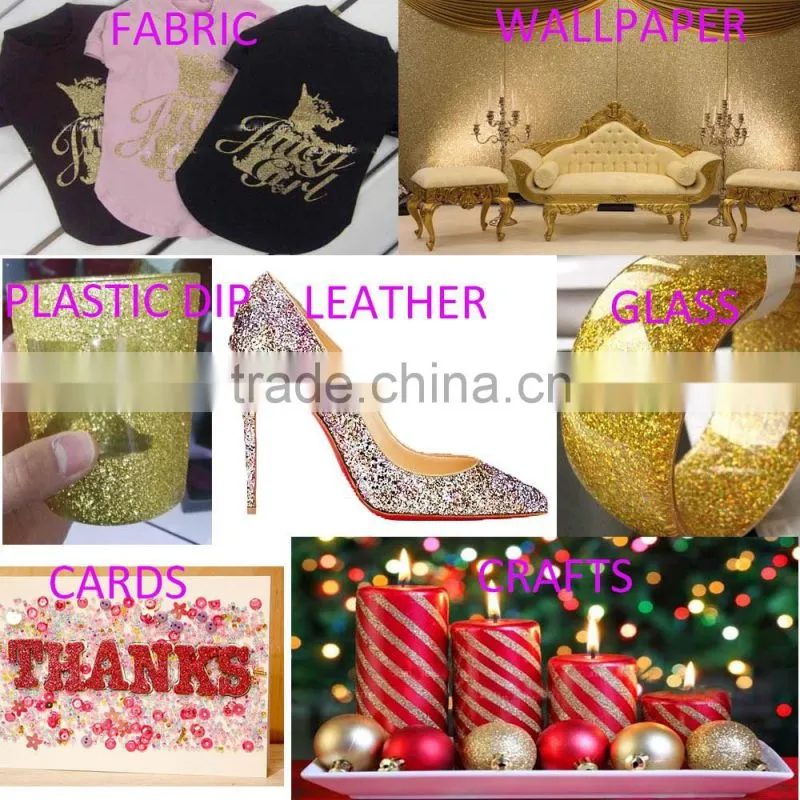 Hot selling shiny glitter powder for ink