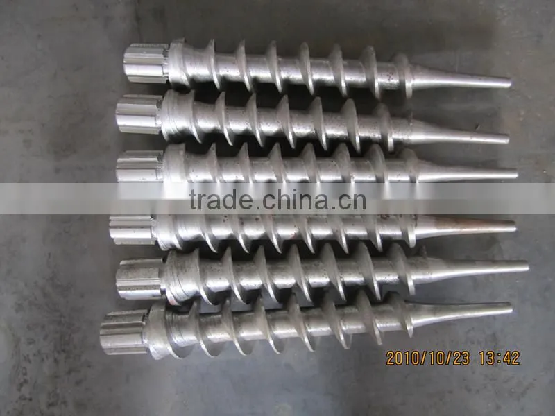 wood briquette press