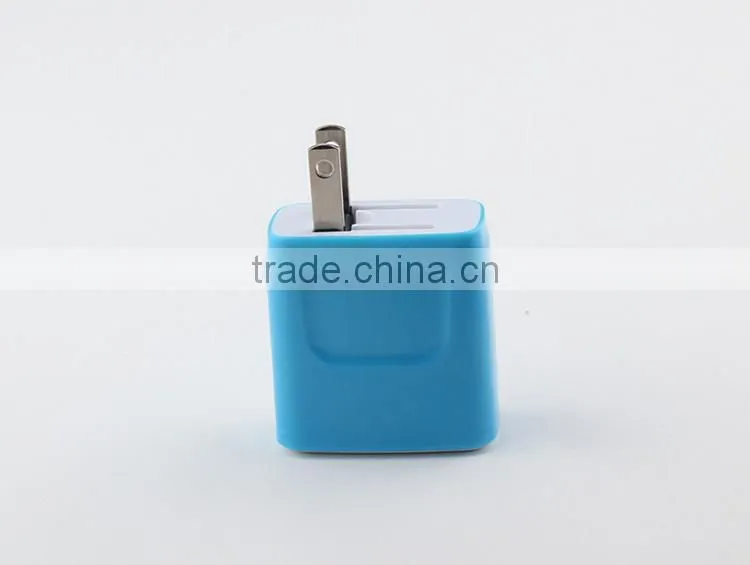 Portable 2 USB Ports Mobile Phone Travel Charger With US / EU Plug