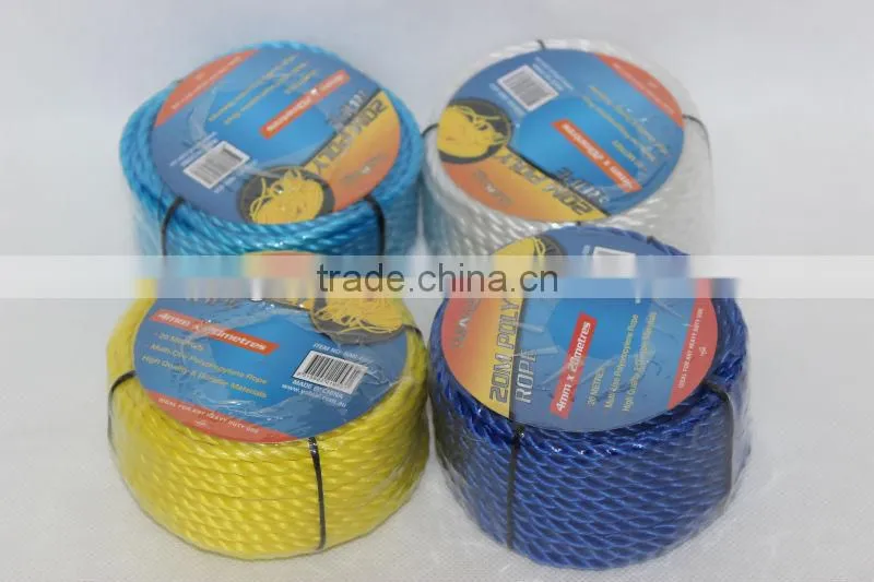 8mm bright blue pe rope