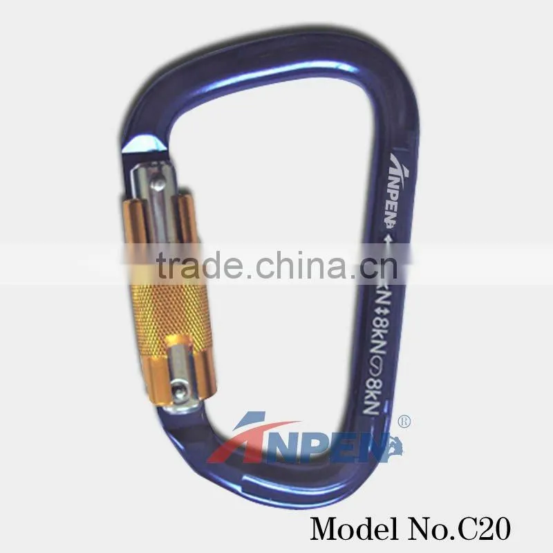 O-shaped Aluminum Alloy Climbing Carabiner, Climbing Hook