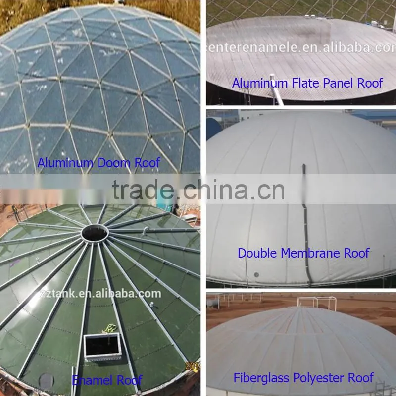Turnkey anaerobic membrane tank used in biomass plant as digester