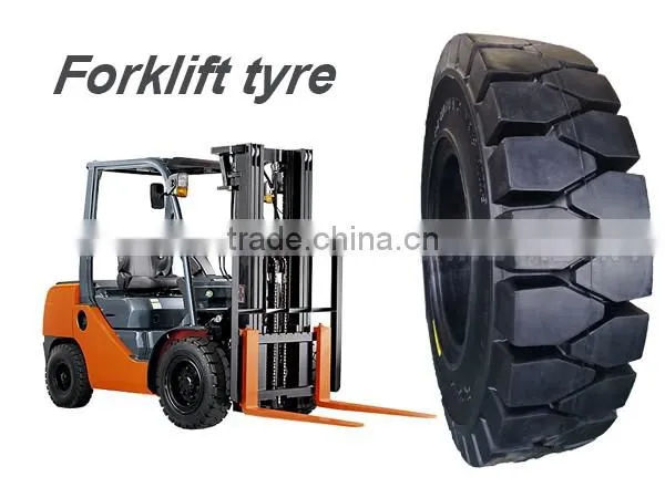 Strong ground grip 8.25-15 solideal tires for forklift