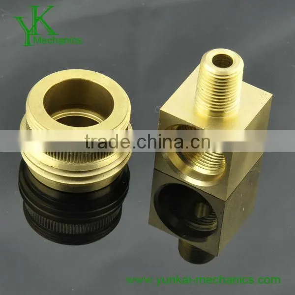 CNC Machining metal parts, precision brass machined parts, cnc lathe machining parts