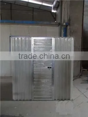 Vertical hinged door shed,DIY shed