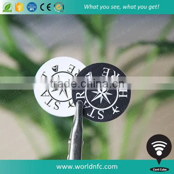 NTAG213 Aluminium Antenna NFC Sticker Tag for Archive Management