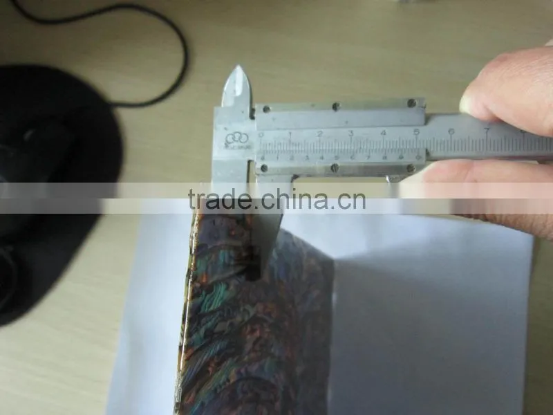Thick multi layers abalone paua veneer for instruments furniture