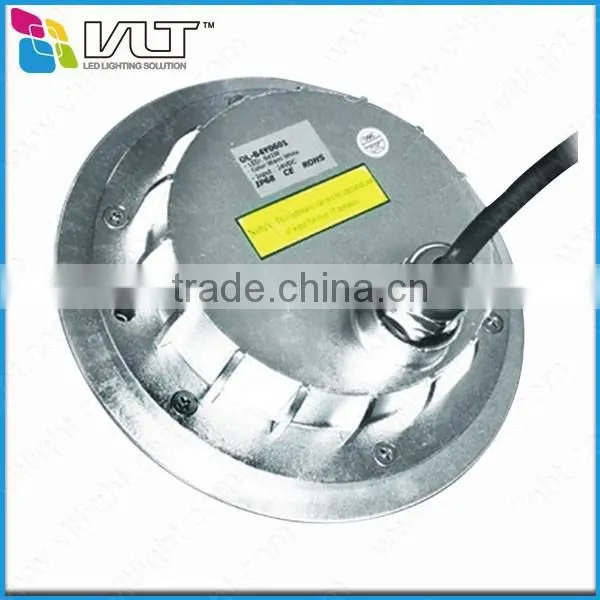 China manufacture RUW-A0018 Single or RGB 3in1 color 18w stainless steel led tub underwater light