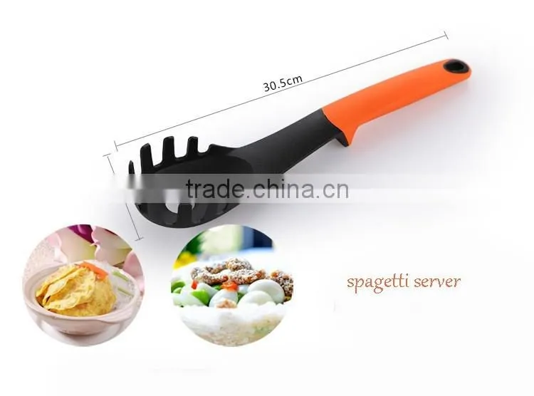 HF-217 7pcs New designed practical colorful nylon kitchen cooking utensils set