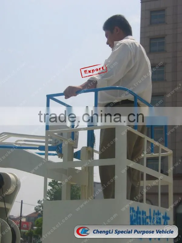 22 m High platform truck, 22m bucket lifting truck, 22m aerial platform truck