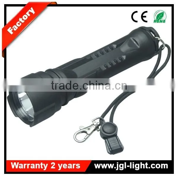 210Lm rechargeable heavy duty torch light cree 3w rechargeable led torch