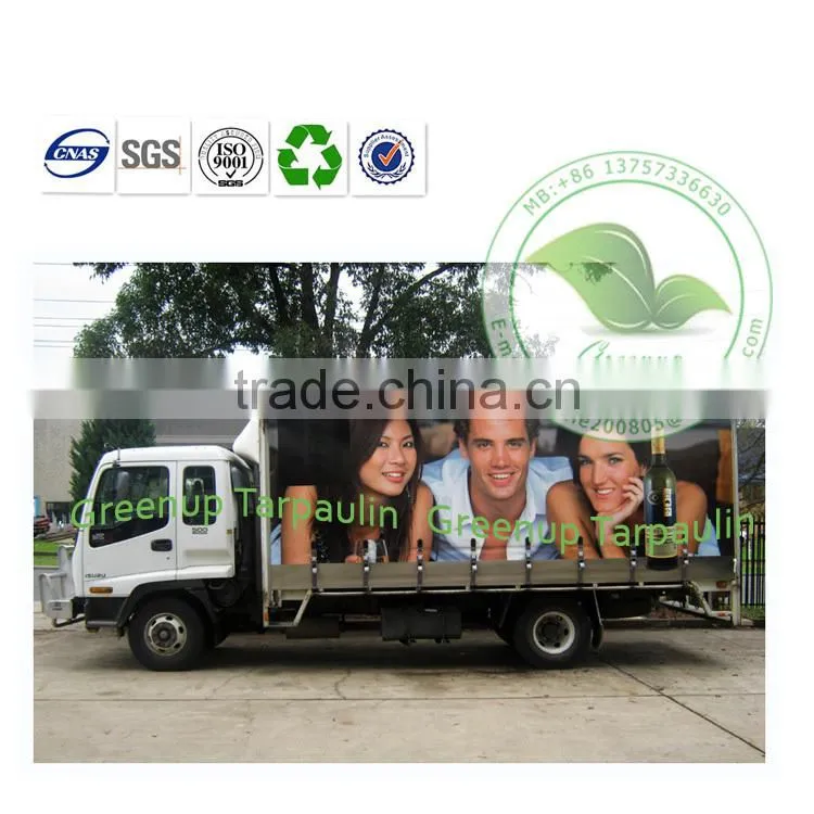 Custom Waterproof PVC Tarpaulin Truck Curtain Side Wall For Semi Trailer
