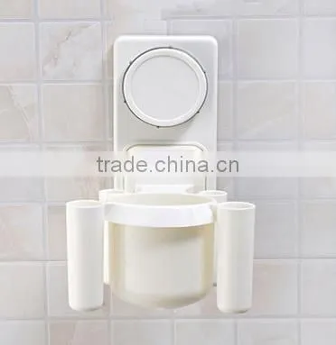 Household Home Wall Plastic Toothpaste And Toothbrush Holder