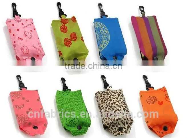 China Supplier cheap Custom made Foldable Polyester Shopping Bag