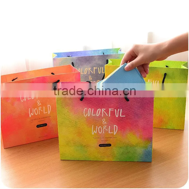 Q1111 Large capacity portable cute cartoon gift bag