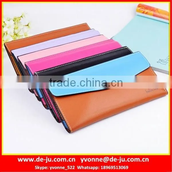Weave Cover Women Passport Travel Wallet