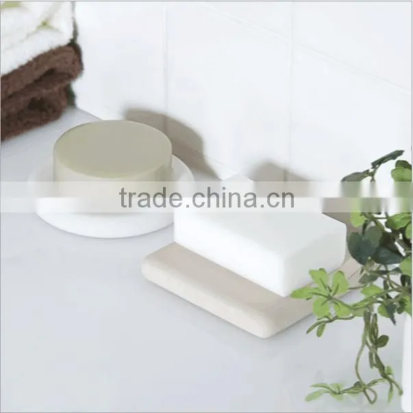 Creative household Moisture absorbent odor removal Diatomite soap holder eco-friendly materials diatomite soap box