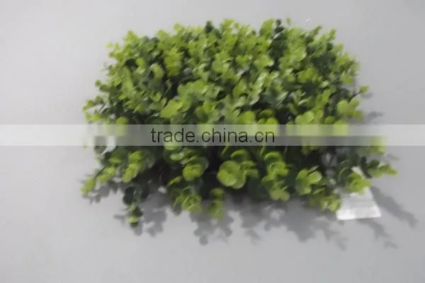 Shengjie hot selling Artificial boxwood topiary grass mat with happy price