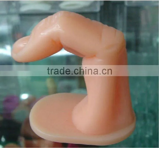 nail tools rubber practice finger
