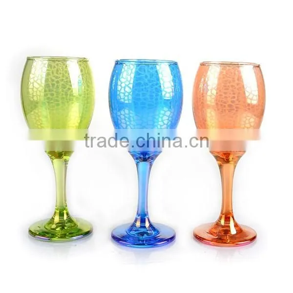 colorful beautiful tumbler glass stemless glass fairy drinking glass