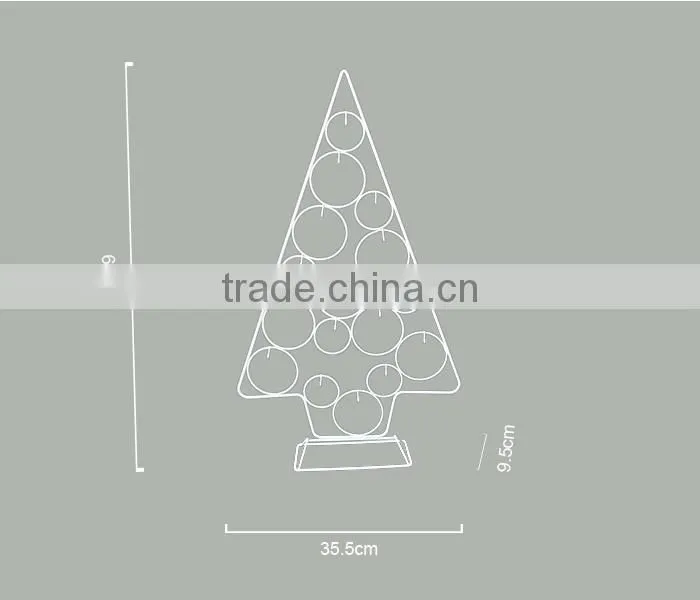 Wire Display Stand for Jewelry-White