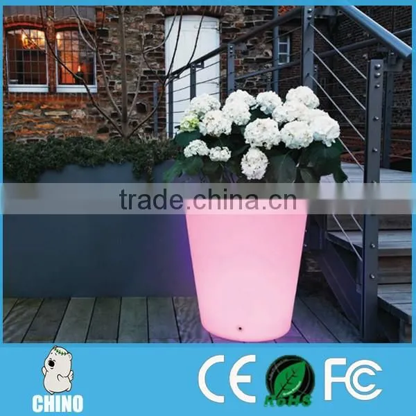 Wireless RGB color LED Flower pot /Ice Bucket