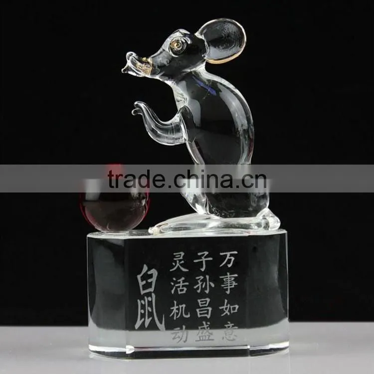 K9 crystal horse ornament for home decoration