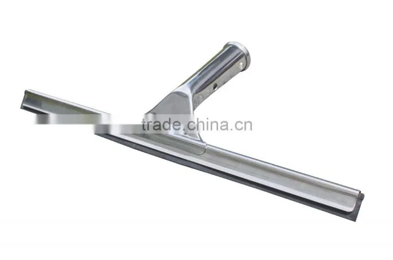 Outdoor window cleaning squeegee wiper