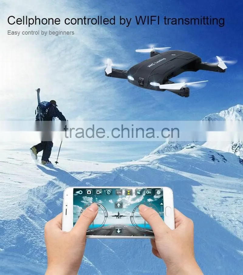 2.4G RC mini Folding FPV Drone with HD WIFI Camera