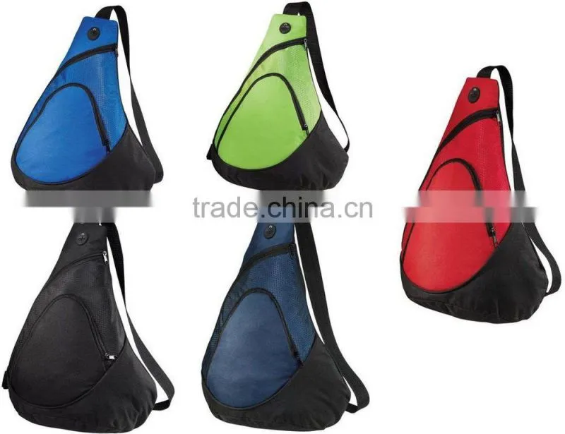 OEM professional high quality practical single shoulder bag/Triangle single shoulder bag/cheap sling bag