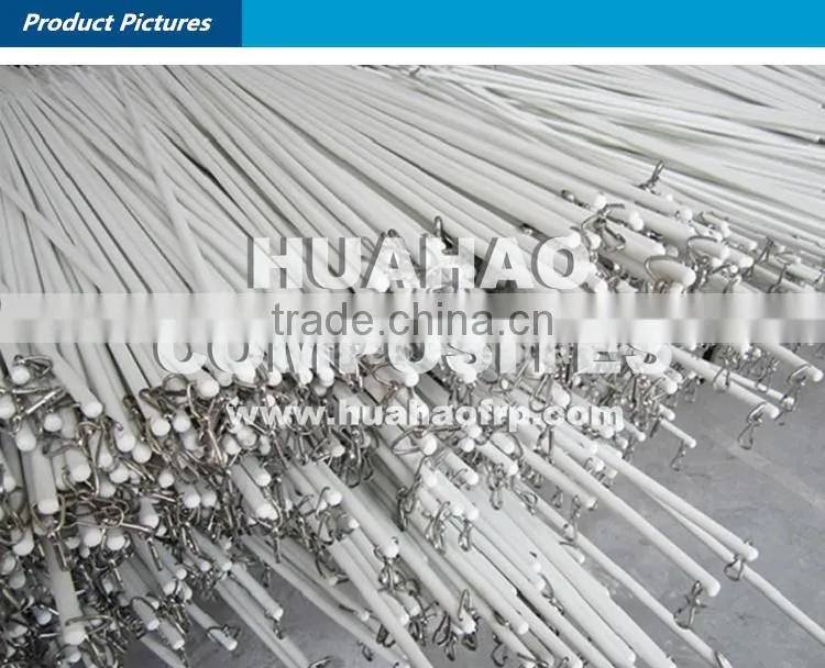 Fiberglass Curtain Sticks,High Quality High Dtrength Fiberglass pull rod