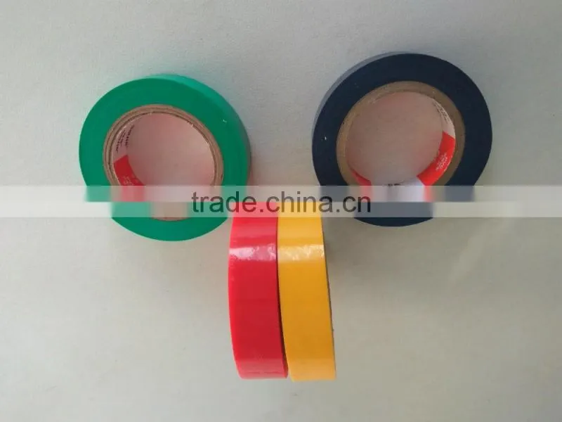 2016 China factory wholesale price adhesive black PVC insulating electrical Tape
