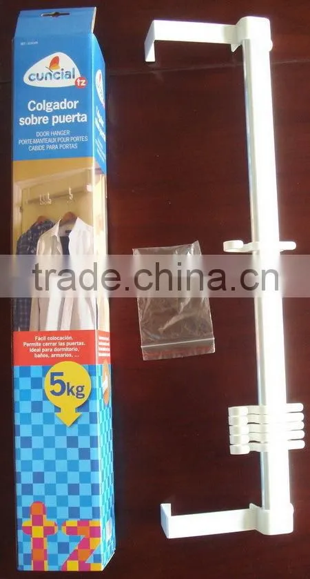 key wall hanger/over the door single metal hook