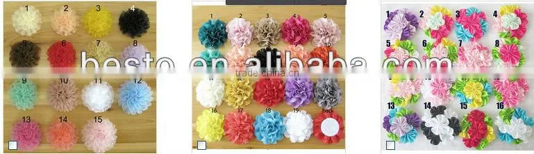 CF 0573 mini chic fuchsia knit bow ties for girls