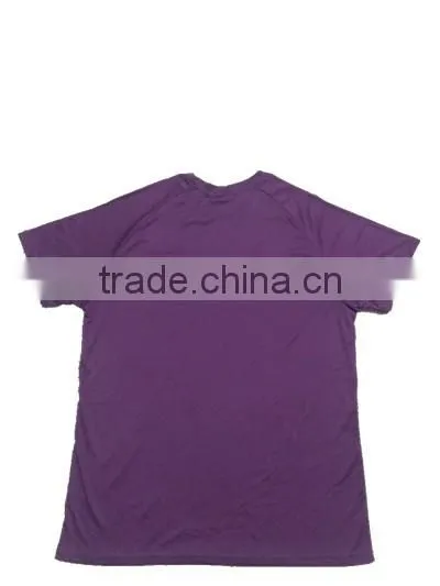 2017 New arrival polyester plain t-shirts wholesale, sport new pattern t-shirts