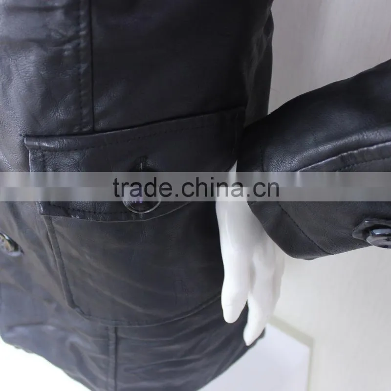 WOmen Leather Duster Coat