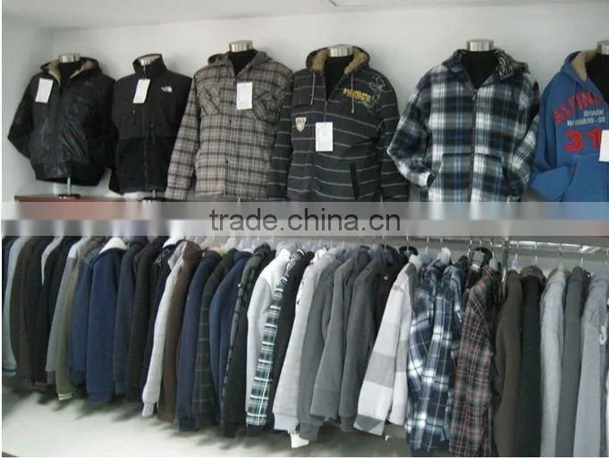 Men's stock winter fleece jacket