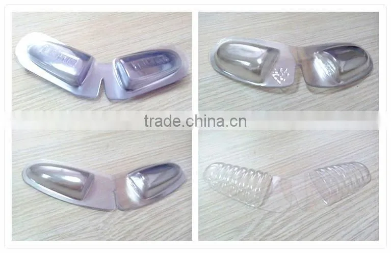 Custom Transparent PVC/PET Collar Butterfly ,Neck Collar Support For Shirt