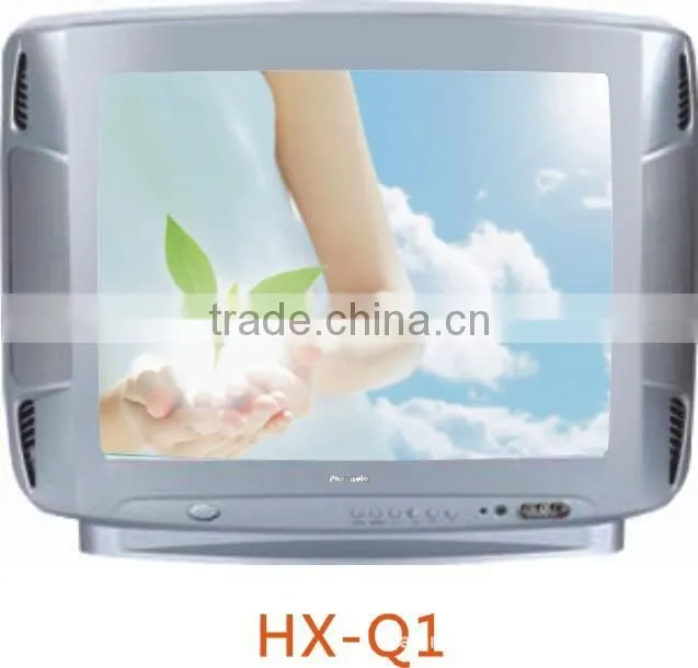 GZY 2015 Good looking with fashion design 14 inch crt tv