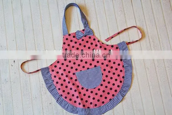 princess apron kids baby girl cotton apron for you little lovely