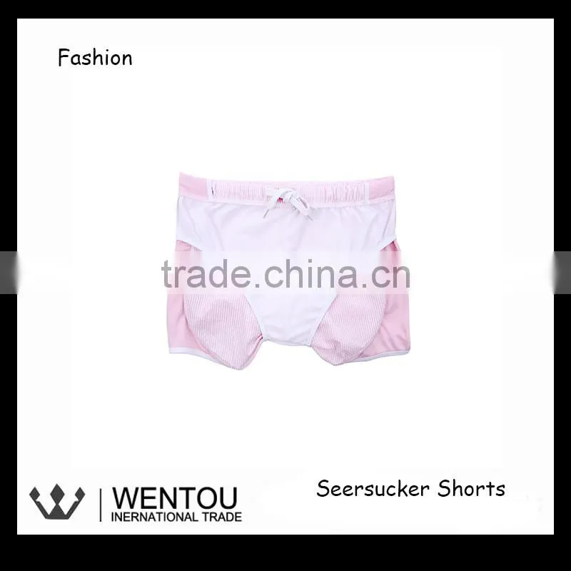 Newest Monogrammed Seersucker Running Shorts
